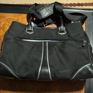 Tumi Black Laptop Bag w/handles & strap